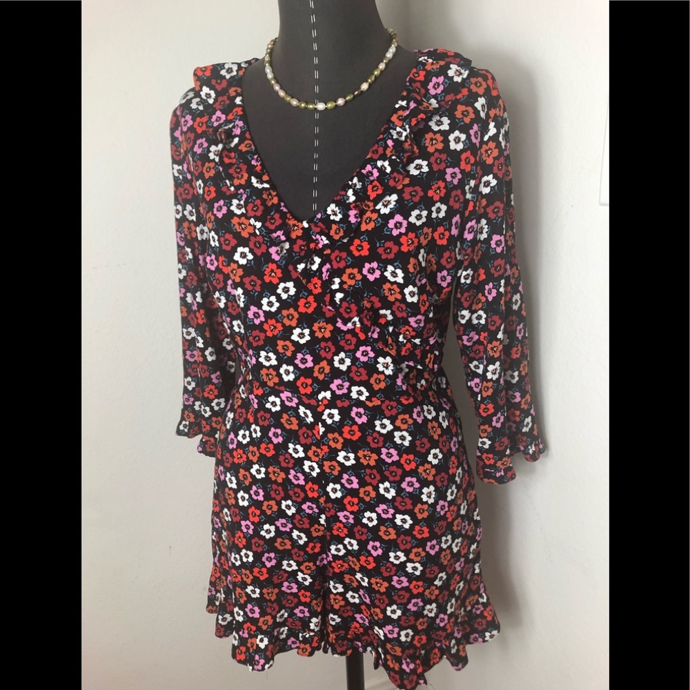 Topshop Floral Rompers